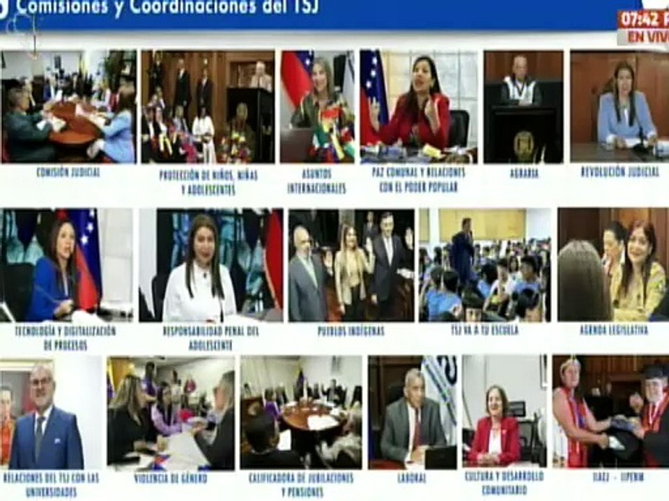 Pdta. Del TSJ, Caryslia Rodríguez exalta la gran labor realizada bajo el ideario de Bolívar y Chávez