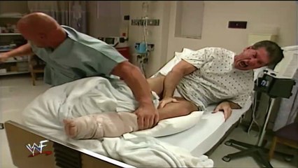 Stone Cold Check's In On Vince McMahon At The Hospital!