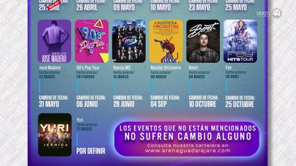 Arena Guadalajara aplaza su inauguración y reprograma eventos