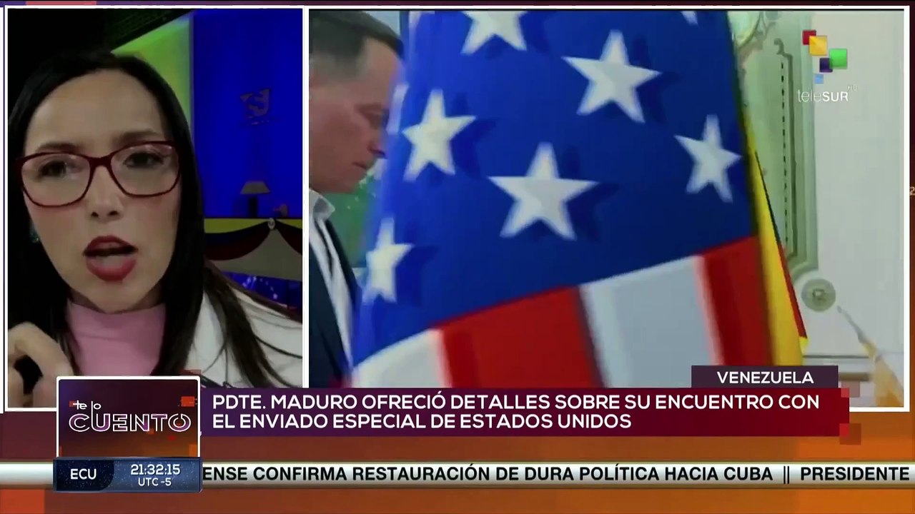 Pdte. Nicolás Maduro recibió al enviado especial de Donald Trump