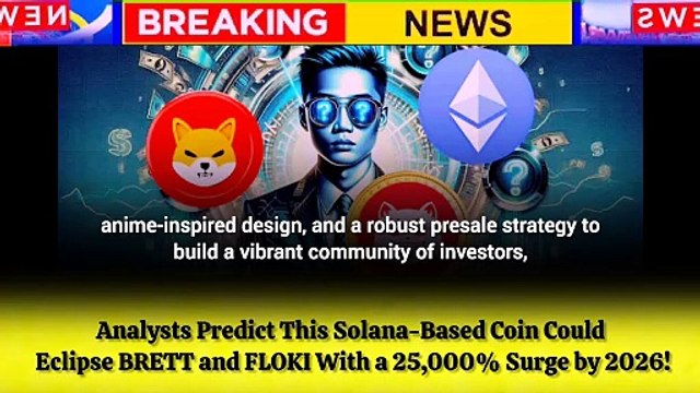 Hey there crypto fam! 🚀 Analysts are buzzing about a Solana-based coin that could be the next big thing, potentially even overshadowing BRETT. Keep an eye on this one, it's definitely causing a stir in the market! #cryptocurrency #Solana #BRETT #cryptoan