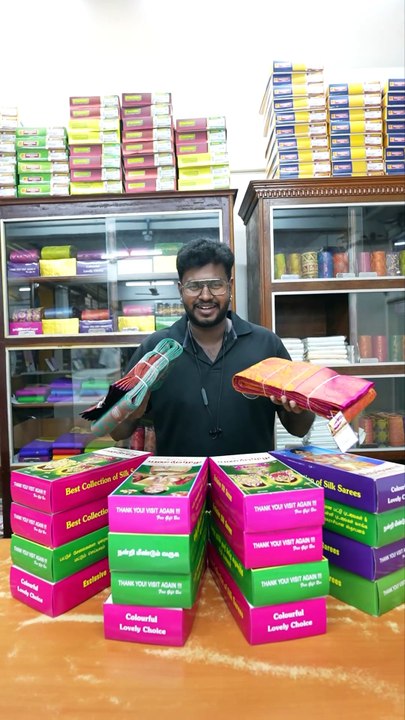 பாதி விலையில் பட்டு புடவையா😱!! அதிரடி Offer!! 350/-க்கு முதல் Designer Silk Sarees!! | Krishna Stores | Mannargudi
