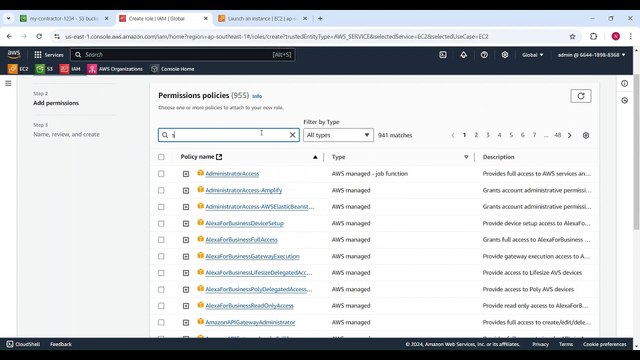 AWS — Setup an EC2 instance to function as a bastion host with a role attached