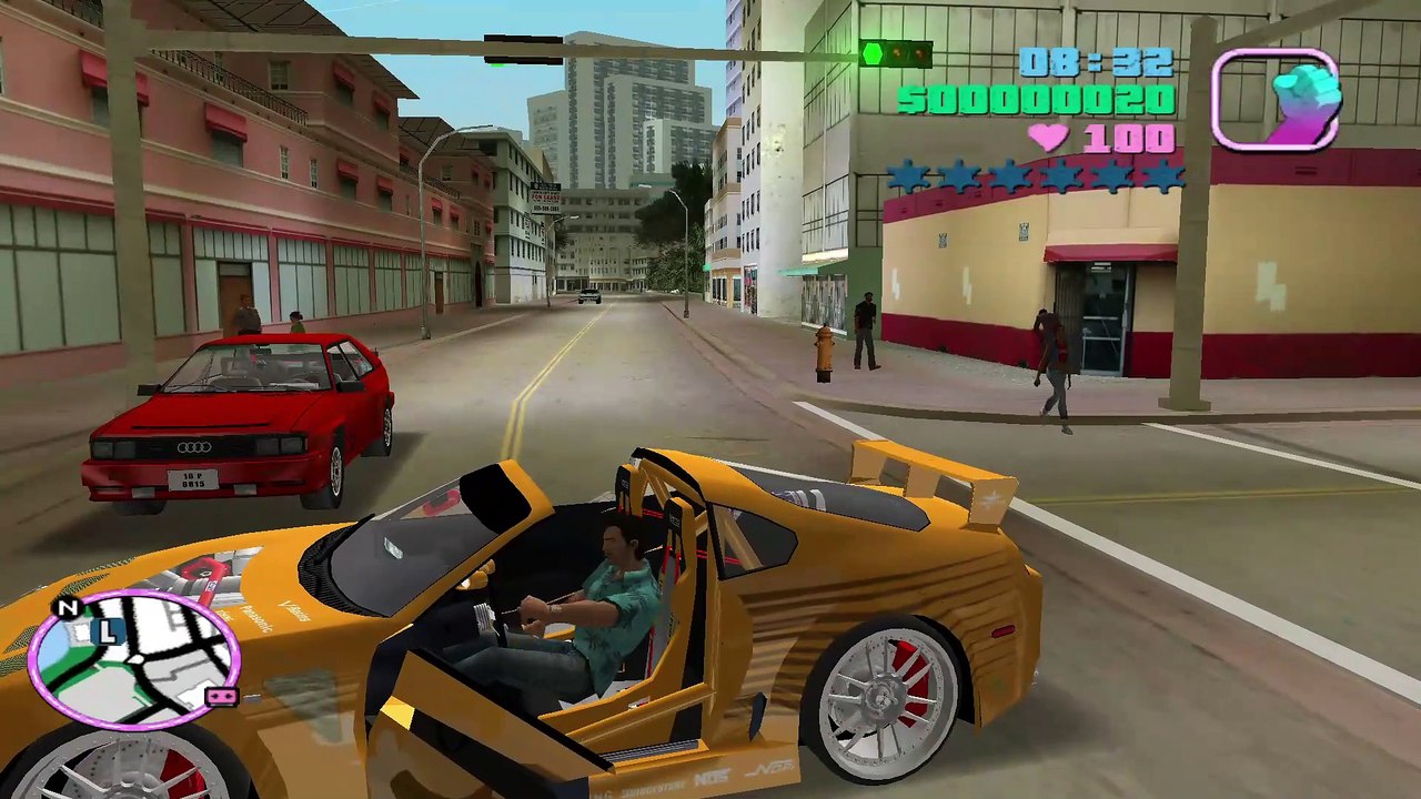 GTA Vice City - Mission 1: The Party | Full Walkthrough with English Commentary