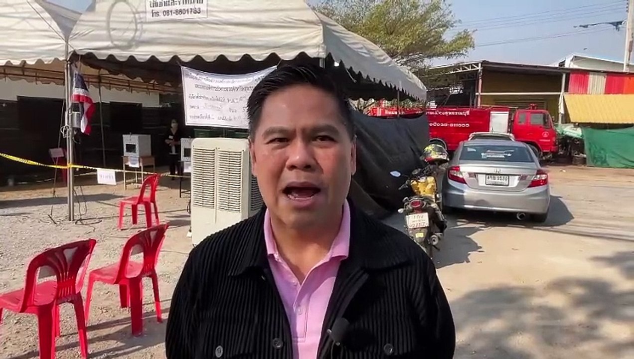 "บิ๊กท็อป-วราวุธ" หย่อนบัตร เลือกตั้ง นายก อบจ.สุพรรณบุรี (มีคลิป)