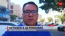 Tras operativo en Teuchitlán, detienen a más de 30 personas en campo de adiestramiento