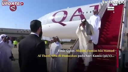 Emir Qatar Kunjungi Suriah Membangun Kembali Hubungan Regional