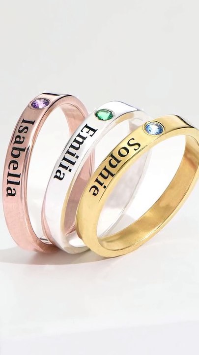 Personalized Arabic Engraved Ring Online