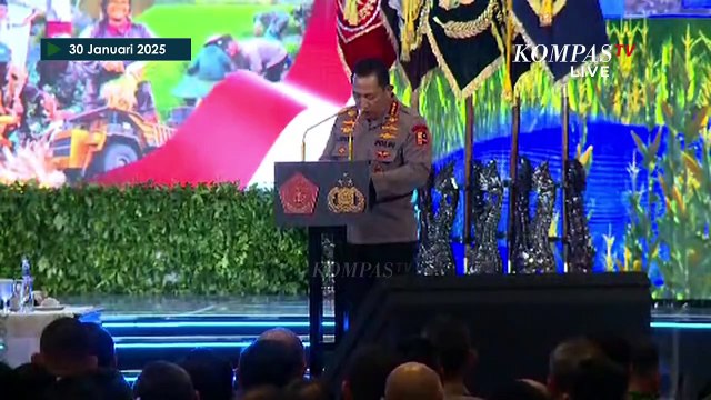[FULL] Di Depan Prabowo, Kapolri Listyo Sigit Beri Sambutan Buka Rapat Pimpinan TNI-Polri 2025