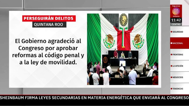 Quintana Roo: Delitos en transporte serán perseguidos sin denuncia