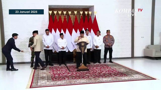 [FULL] Pidato Presiden Prabowo Jelang Kunjungan Kenegaraan ke India