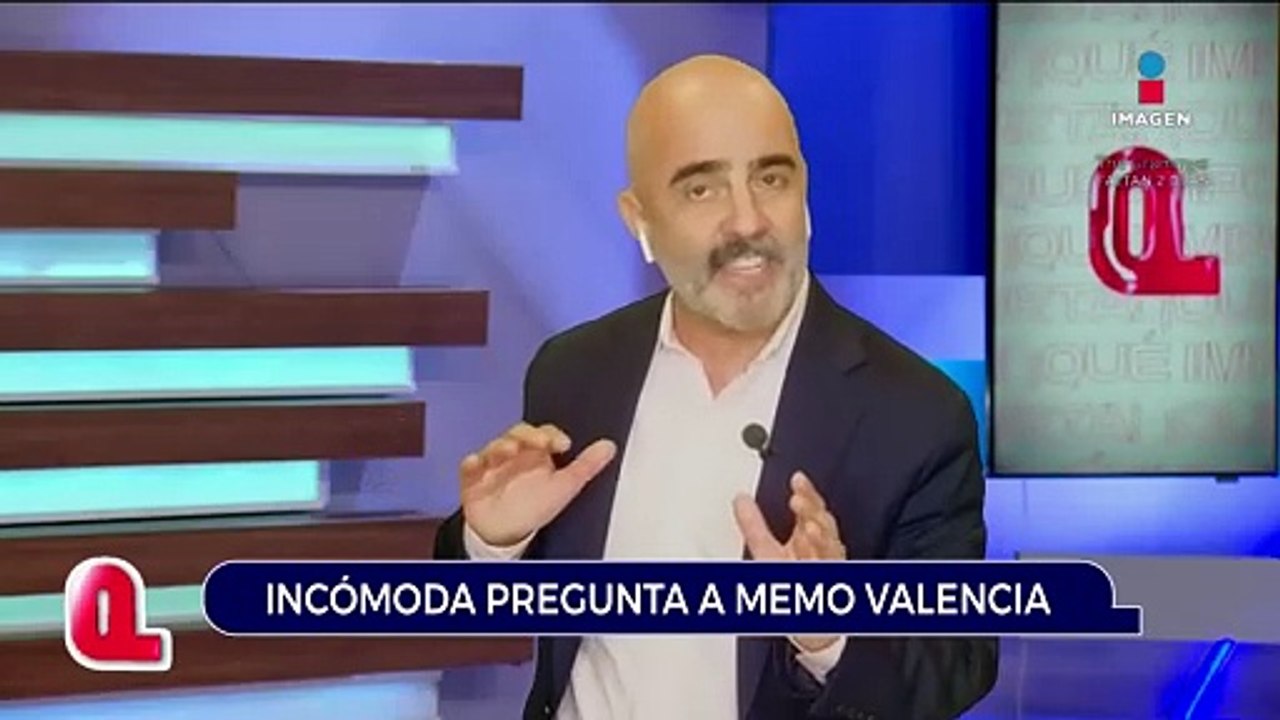 Incómoda pregunta a Memo Valencia
