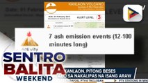 Bulkang Kanlaon, pitong beses nagbuga ng abo sa nagdaang araw