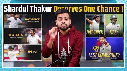 After a Hat-Trick, Shardul Thakur smashed 84 (42) with a SR of 200 against Meghalaya in Ranji !