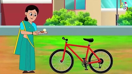 Car Vs Cycle, Animated Stories Enlish, Moral Stories for Kids