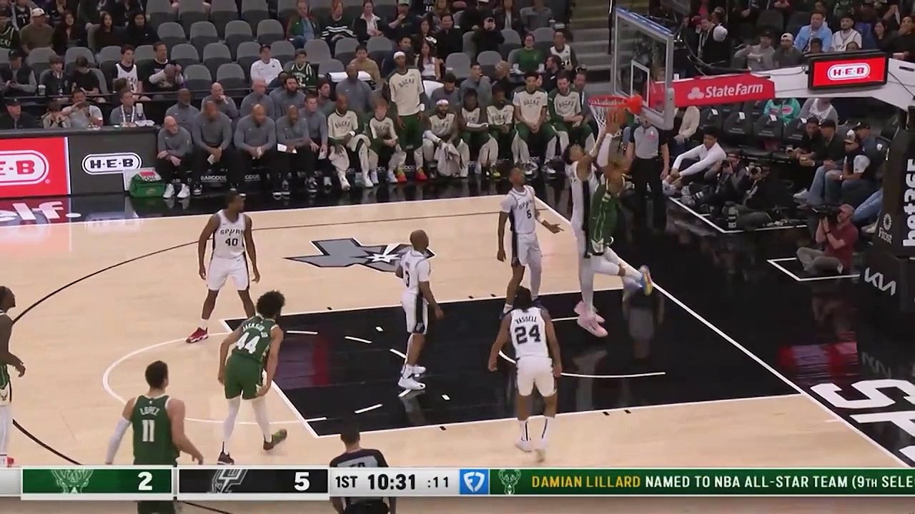 Wembanyama gets the better of Giannis and the Bucks