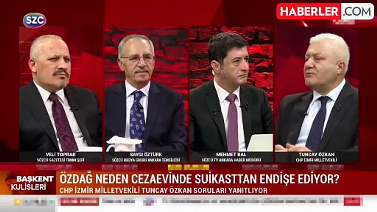 CHP İzmir Milletvekili Tuncay Özkan hakkında soruşturma