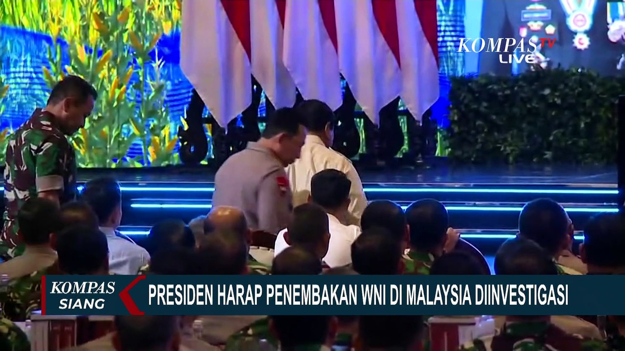 Penembakan WNI di Malaysia, Prabowo: Kami Ingatkan Jangan Ikut Kegiatan Ilegal | WNI DITEMBAK