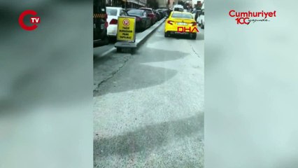 Karaköy'de silahlı park yeri kavgası: 1 kişi tutuklandı