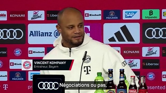 Kompany réagit aux rumeurs de départ de Tel
