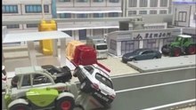 TOMICA toy car stop motion video No12