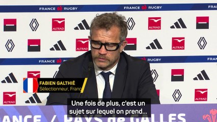 Bleus - Galthié : “On assume nos choix concernant Jegou et Auradou”