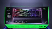 Razer Huntsman V2 Analog Keyboard Unboxing - ASMR