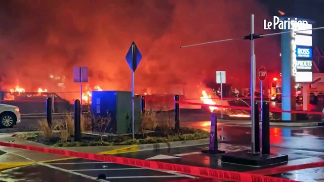 Un jet privé s’écrase en plein Philadelphie, les six occupants tués