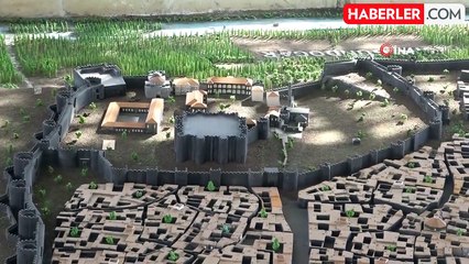 21 Yılda Tamamlanan Sur Maketi Turistlerin İlgi Odağı Oldu