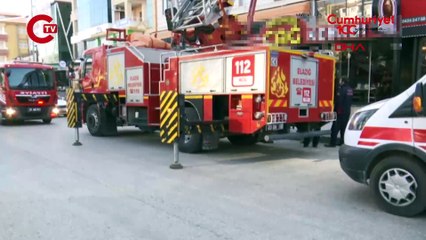 Yangın çıktı... Kurstaki öğrenciler tahliye edildi!