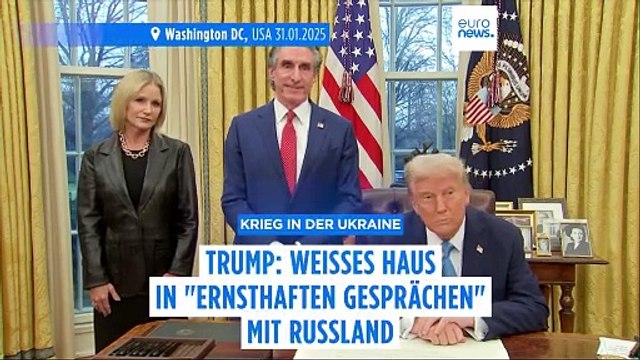 Trump: Ernsthafte Gespräche mit Russland über Ukraine-Krieg geführt