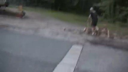 Psycho Dad Axes Laptop