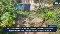 El Ayuntamiento de Palma prohíbe vivir en caravanas mientras los poblados de chabolas se extienden