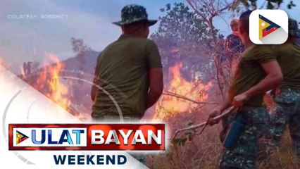 Grass fire sa Carasi, Ilocos Norte, idineklara nang under control