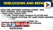 DPWH, nagpatupad ng road reblocking and repairs