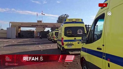 Mısır'da Refah Sınır Kapısı 8 ay sonra açıldı