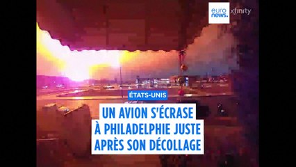 Un avion médicalisé transportant six passagers, dont une enfant, s'écrase à Philadelphie