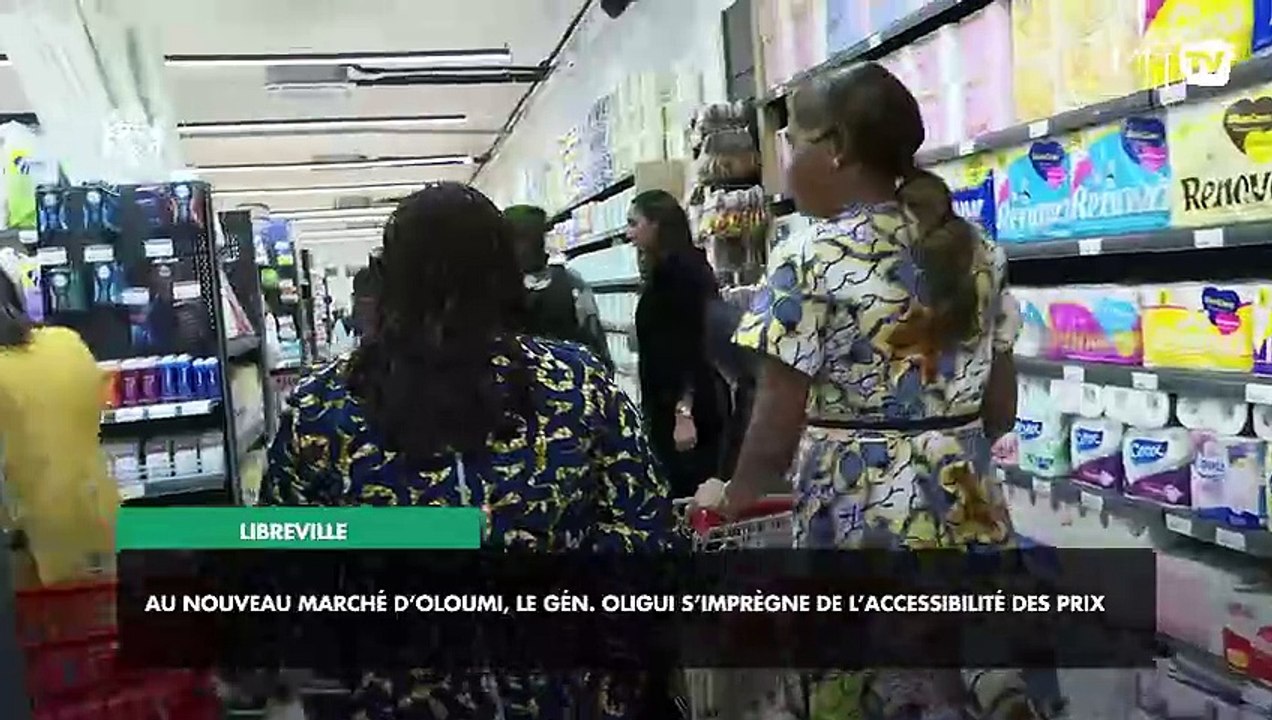 [#Reportage] Libreville : au nouveau marché d’Oloumi, le Gén. Oligui s’imprègne de l’accessibilité des prix
