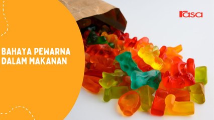 Bahaya Pewarna Dalam Makanan