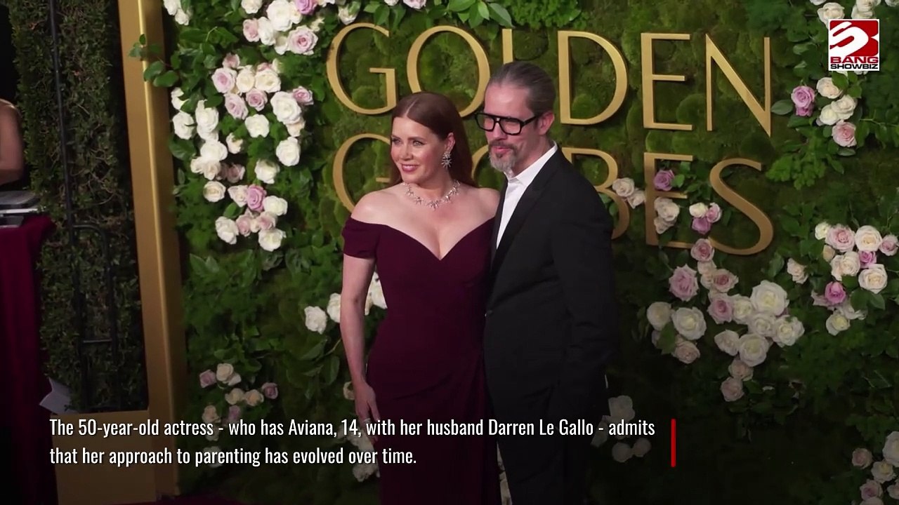 Amy Adams had 'a very specific idea of how to parent'