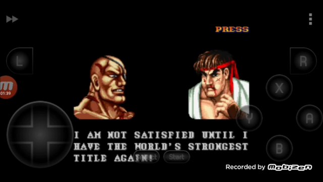 Street Fighter II Turbo: Hyper Fighting Sagat vs Ryu luta completa