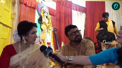 বাণী বন্দনার মাঝে ওয়ান ইন্ডিয়া বাংলার সঙ্গে আড্ডায়, গানে মাতোয়ারা স্বাগতা-ঋষি
