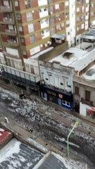 Feroz granizada en Bahía Blanca