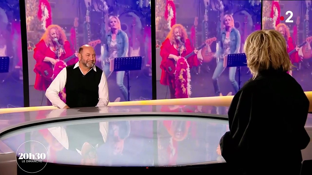 Patricia Kaas a livré quelques confidences sur ses prochains projets artistiques face à Laurent Delahousse dans l'émission 20h30 le dimanche sur France 2.Crédit : 20h30 le dimanche/France 2