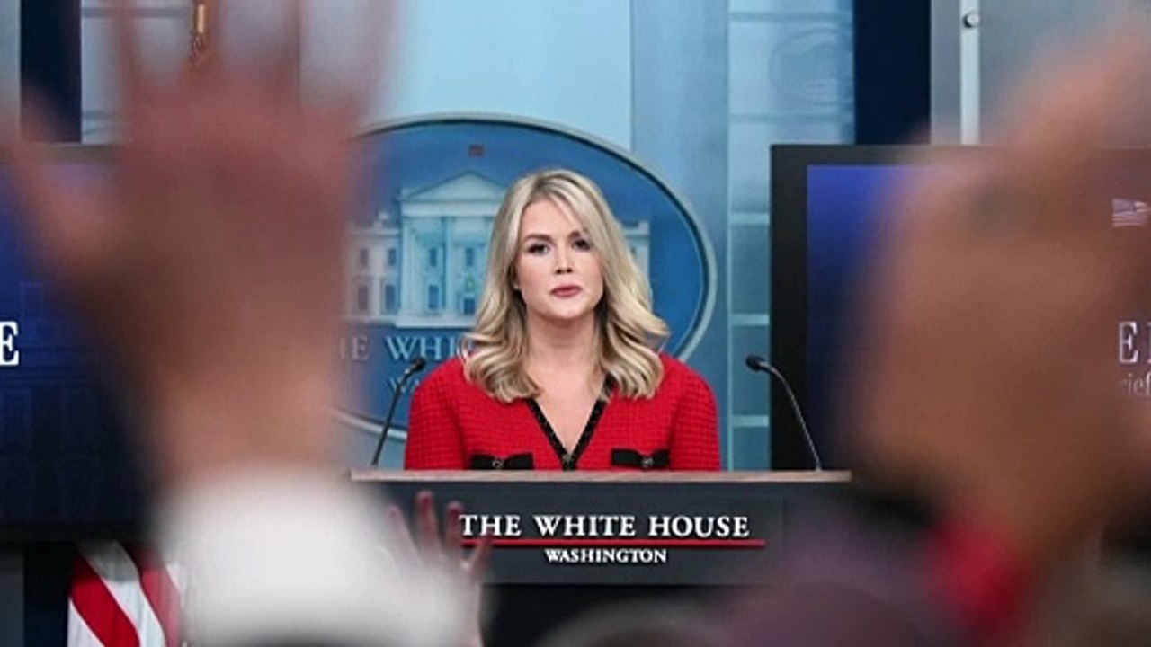 Trump-Sprecherin Leavitt: "Gen Z" im Weißen Haus