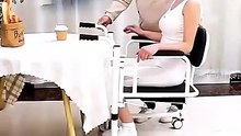 Folding Shower Toilet Bathroom Patient Lift Transfer Chair For Elderly And Disabled People
