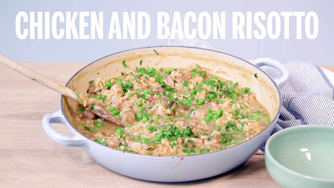 Chicken And Bacon Risotto | Recipe