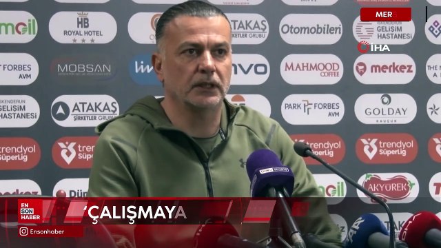 Murat Şahin: Galip gelmeyi istediğimiz bir maçtı