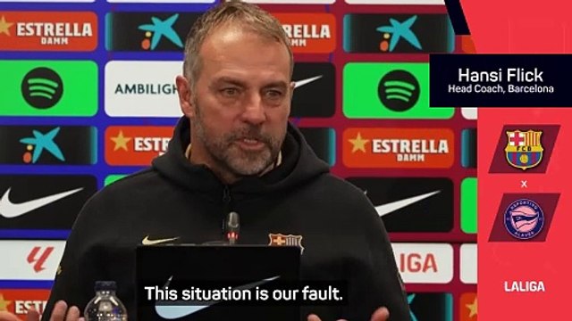 Flick confident Barca will continue fighting in LaLiga title race