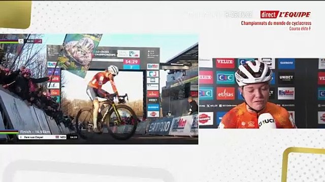 Fem Van Empel : «Je ne réalise pas que j'ai gagné» - Cyclocross - Mondiaux (F)
